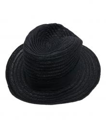 BORSALINO（ボルサリーノ）の古着「ストローハット」｜ブラック
