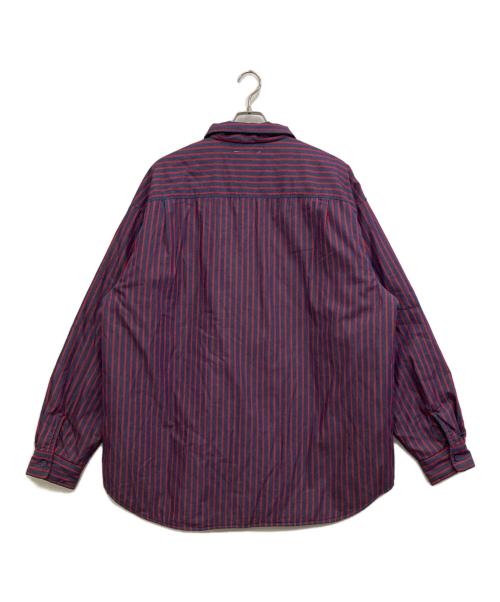 SUPREME（シュプリーム）Supreme (シュプリーム) MM6 Maison Margiela (エムエムシックスメゾンマルジェラ) Padded Shirt ネイビー×レッド サイズ:XLの古着・服飾アイテム