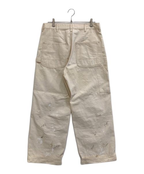 JOHNBULL（ジョンブル）Johnbull (ジョンブル) ペインターパンツ ホワイト サイズ:Lの古着・服飾アイテム
