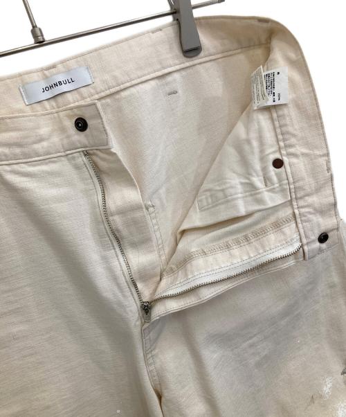 JOHNBULL（ジョンブル）Johnbull (ジョンブル) ペインターパンツ ホワイト サイズ:Lの古着・服飾アイテム