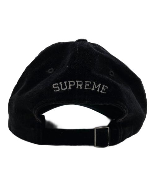 SUPREME（シュプリーム）Supreme (シュプリーム) Velvet 2-Tone 6-Panel ブラックの古着・服飾アイテム