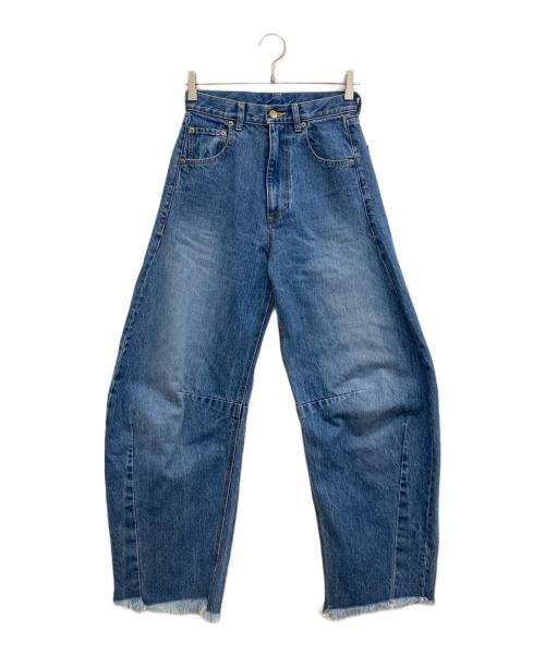 Gypsohila（ジプソフィア）Gypsohila (ジプソフィア) カービーデニム インディゴ サイズ:36の古着・服飾アイテム