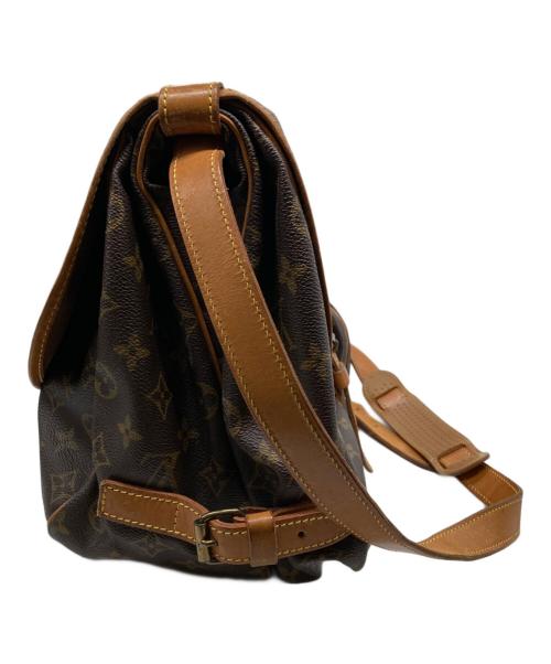 LOUIS VUITTON（ルイ ヴィトン）LOUIS VUITTON (ルイ ヴィトン) ソミュール35 モノグラム ショルダーバッグ ブラウンの古着・服飾アイテム