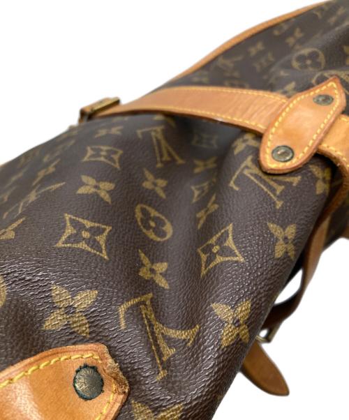 LOUIS VUITTON（ルイ ヴィトン）LOUIS VUITTON (ルイ ヴィトン) ソミュール35 モノグラム ショルダーバッグ ブラウンの古着・服飾アイテム