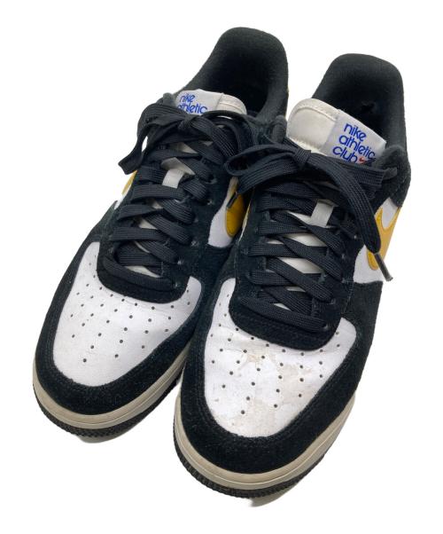 NIKE（ナイキ）NIKE (ナイキ) Air Force 1 Low'07 LV8 Athletic Club ブラック×イエロー サイズ:27の古着・服飾アイテム