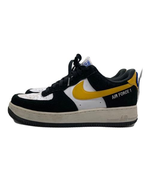 NIKE（ナイキ）NIKE (ナイキ) Air Force 1 Low'07 LV8 Athletic Club ブラック×イエロー サイズ:27の古着・服飾アイテム