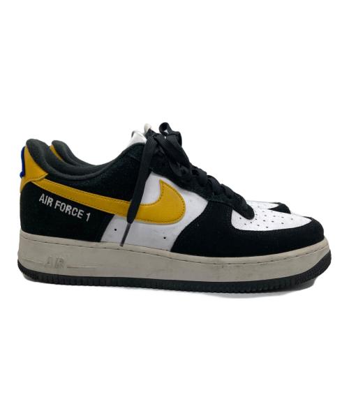 NIKE（ナイキ）NIKE (ナイキ) Air Force 1 Low'07 LV8 Athletic Club ブラック×イエロー サイズ:27の古着・服飾アイテム