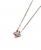 canal4℃カナルヨンドシー）の古着「フラワーネックレス」｜ピンク