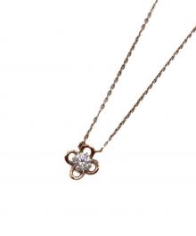 canal4℃（カナルヨンドシー）の古着「フラワーネックレス」｜ピンク