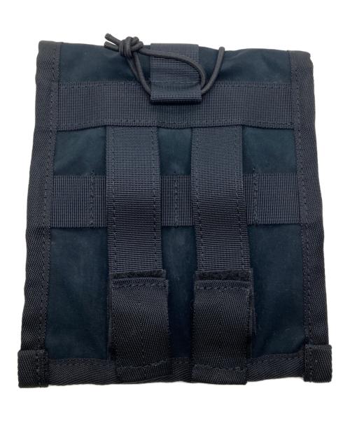 mout recon tailor（マウトリーコンテーラー）MOUT RECON TAILOR (マウトリーコンテーラー) マイクロテックヌバック ポーチ ブラックの古着・服飾アイテム