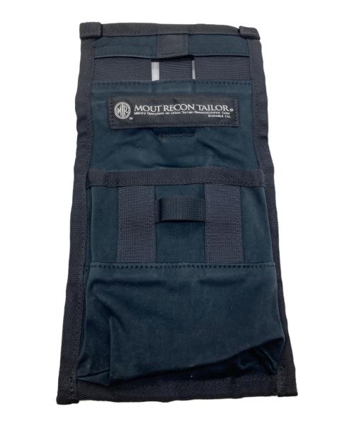 mout recon tailor（マウトリーコンテーラー）MOUT RECON TAILOR (マウトリーコンテーラー) マイクロテックヌバック ポーチ ブラックの古着・服飾アイテム