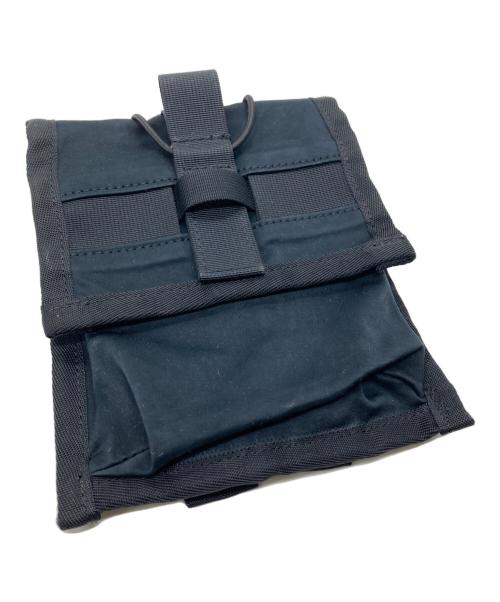 mout recon tailor（マウトリーコンテーラー）MOUT RECON TAILOR (マウトリーコンテーラー) マイクロテックヌバック ポーチ ブラックの古着・服飾アイテム