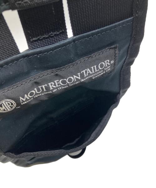 mout recon tailor（マウトリーコンテーラー）MOUT RECON TAILOR (マウトリーコンテーラー) マイクロテックヌバック ポーチ ブラックの古着・服飾アイテム