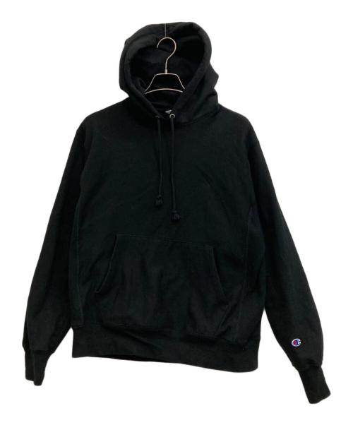 Champion（チャンピオン）Champion (チャンピオン) リバースウィーブパーカー ブラック サイズ:MEDIUMの古着・服飾アイテム