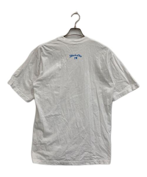 The Almeda Club（ザアラメダクラブ）THE ALMEDA CLUB (ザアラメダクラブ) プリントTシャツ ホワイト サイズ:Mediumの古着・服飾アイテム