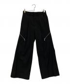 HAREハレ）の古着「サイドジップパンツ」｜ブラック