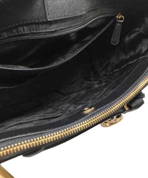 MICHAEL KORS（マイケル・コース）MICHAEL KORS (マイケル・コース) 2WAYバッグ ブラックの古着・服飾アイテム