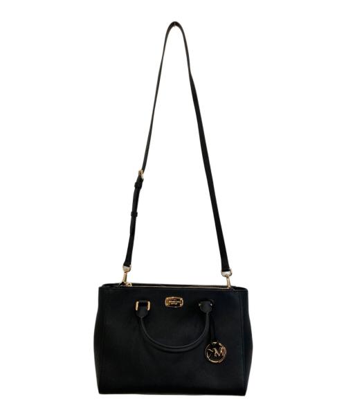 MICHAEL KORS（マイケル・コース）MICHAEL KORS (マイケル・コース) 2WAYバッグ ブラックの古着・服飾アイテム