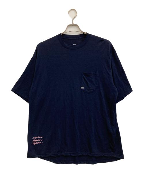 Denham（デンハム）Denham (デンハム) DH X SANZOU WOOL TEE ネイビー サイズ:不明の古着・服飾アイテム