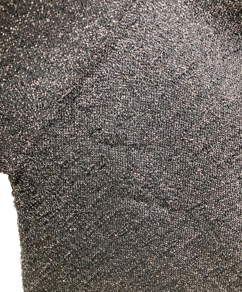 BALLSEY（ボールジィ）BALLSEY (ボールジィ) シアーラメカーディガン ブラック サイズ:Ｓの古着・服飾アイテム