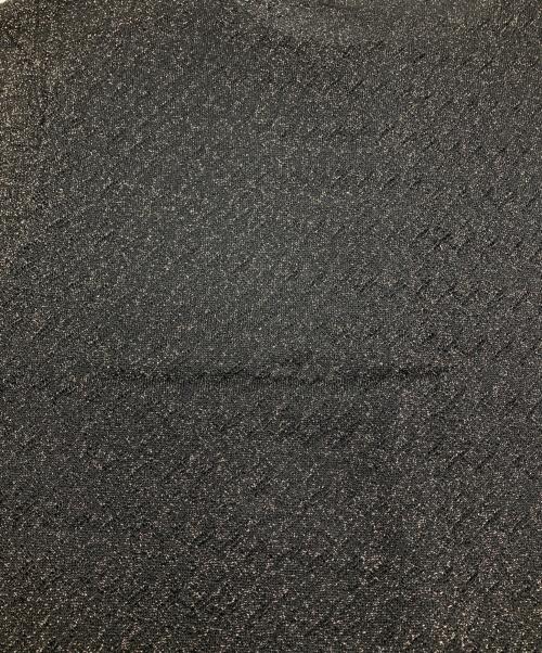 BALLSEY（ボールジィ）BALLSEY (ボールジィ) シアーラメカーディガン ブラック サイズ:Ｓの古着・服飾アイテム