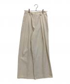 TODAYFULトゥデイフル）の古着「Cotton Twill Trousers」｜アイボリー