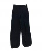 TODAYFULトゥデイフル）の古着「Drawstring Wool Pants」｜ネイビー