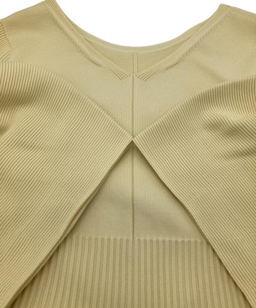 CELFORD（セルフォード）CELFORD (セルフォード) ルスリーブホールガーメントワンピース イエロー サイズ:36の古着・服飾アイテム