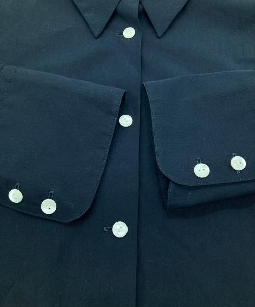 allureville（アルアバイル）allureville (アルアバイル) シャツワンピース ネイビー サイズ:2の古着・服飾アイテム