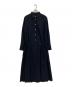 allureville（アルアバイル）の古着「シャツワンピース」｜ネイビー