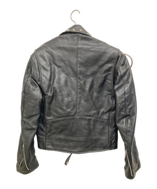 universal rider（ユニバーサルライダー）universal rider (ユニバーサルライダー) ライダースジャケット ブラック サイズ:SIZE 32の古着・服飾アイテム