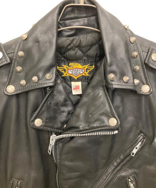 universal rider（ユニバーサルライダー）universal rider (ユニバーサルライダー) ライダースジャケット ブラック サイズ:SIZE 32の古着・服飾アイテム