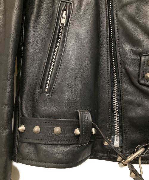 universal rider（ユニバーサルライダー）universal rider (ユニバーサルライダー) ライダースジャケット ブラック サイズ:SIZE 32の古着・服飾アイテム