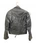 universal rider (ユニバーサルライダー) ライダースジャケット ブラック サイズ:SIZE 32：11000円