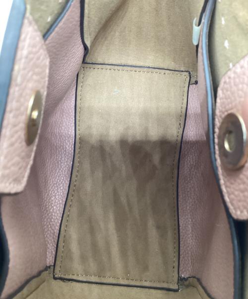 TORY BURCH（トリーバーチ）TORY BURCH (トリーバーチ) マックグロースモールバケットバッグ ピンクの古着・服飾アイテム