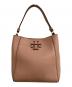 TORY BURCH（トリーバーチ）の古着「マックグロースモールバケットバッグ」｜ピンク