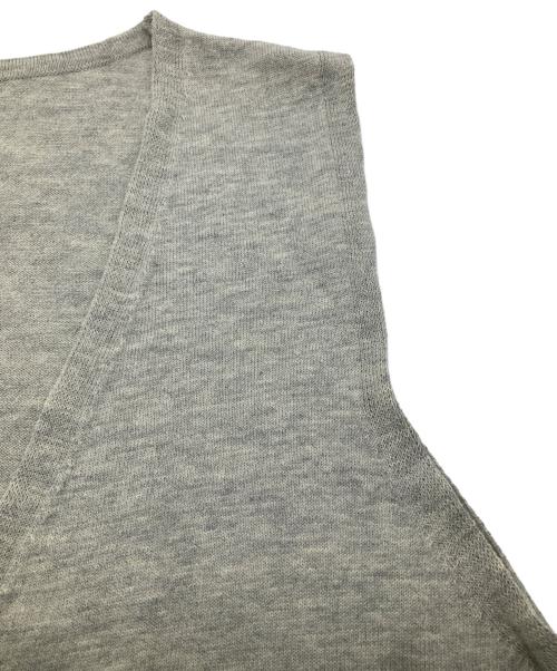 YONFA（ヨンファ）YONFA (ヨンファ) ノースリーブニットワンピース グレー サイズ:Mの古着・服飾アイテム