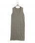 YONFA（ヨンファ）の古着「ノースリーブニットワンピース」｜グレー