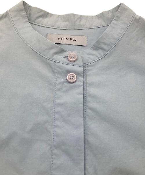 YONFA（ヨンファ）YONFA (ヨンファ) プルオーバーシャツ スカイブルー サイズ:FREEの古着・服飾アイテム