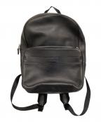 COACHコーチ）の古着「レザーリュック」｜ブラック