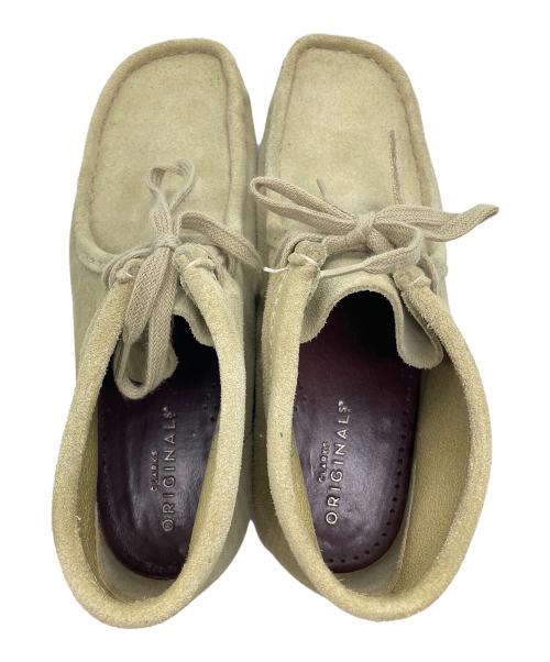 CLARKS（クラークス）CLARKS (クラークス) Wallabee 261332837075 ベージュ サイズ:26㎝の古着・服飾アイテム