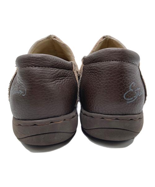 estacion（エスタシオ）ESTACION (エスタシオ) レザーシューズ ブラウン サイズ:Mの古着・服飾アイテム