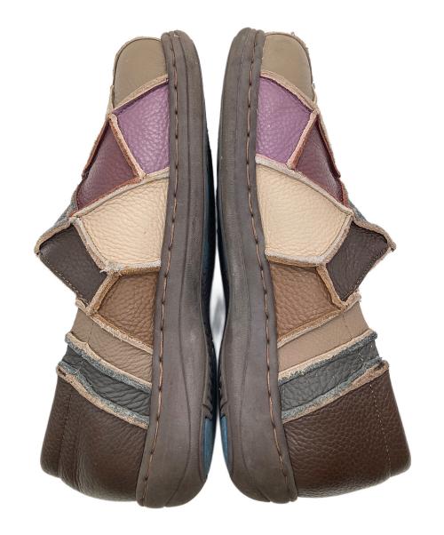 estacion（エスタシオ）ESTACION (エスタシオ) レザーシューズ ブラウン サイズ:Mの古着・服飾アイテム