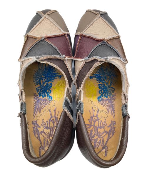 estacion（エスタシオ）ESTACION (エスタシオ) レザーシューズ ブラウン サイズ:Mの古着・服飾アイテム