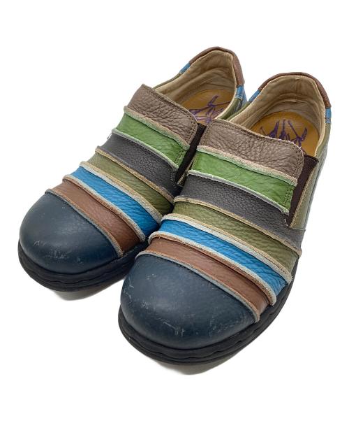 estacion（エスタシオ）ESTACION (エスタシオ) レザーシューズ ブラウン サイズ:記載無しの古着・服飾アイテム