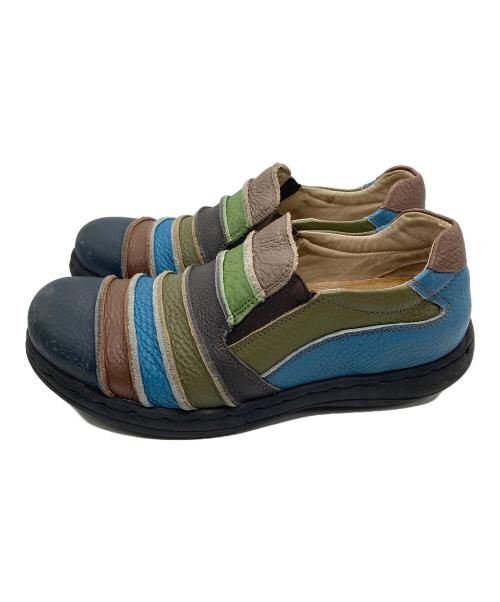 estacion（エスタシオ）ESTACION (エスタシオ) レザーシューズ ブラウン サイズ:記載無しの古着・服飾アイテム