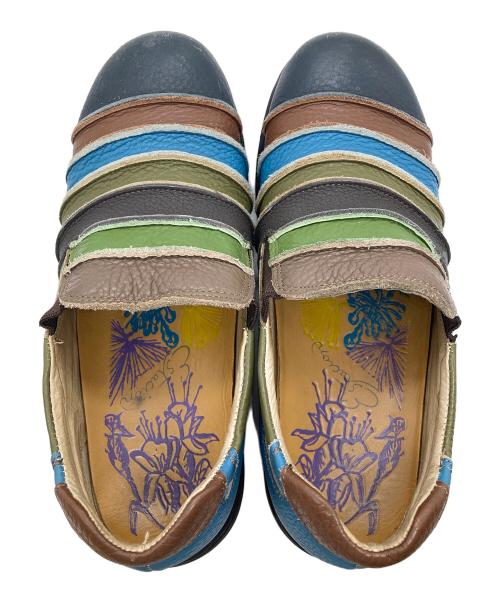 estacion（エスタシオ）ESTACION (エスタシオ) レザーシューズ ブラウン サイズ:記載無しの古着・服飾アイテム