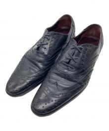 DOLCE & GABBANA（ドルチェ＆ガッバーナ）の古着「レザーシューズ」｜ブラック