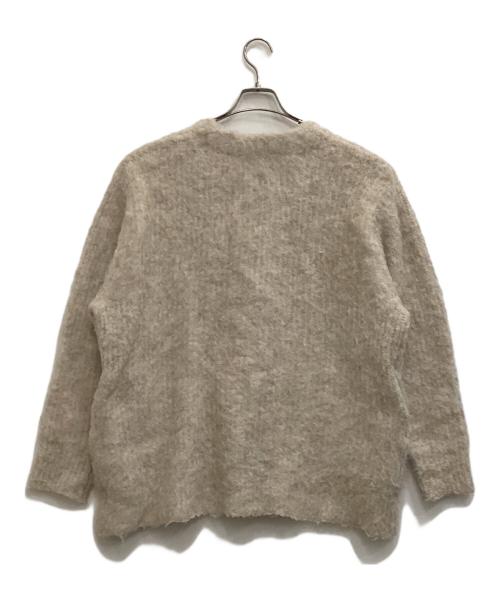 ETRE TOKYO（エトレトウキョウ）ETRE TOKYO (エトレトウキョウ) シェービングニットカーディガン アイボリー サイズ:Fの古着・服飾アイテム