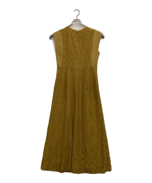 CLANE（クラネ）CLANE (クラネ) ヴィンテージ レース カーブ ワンピース オレンジ サイズ:1の古着・服飾アイテム